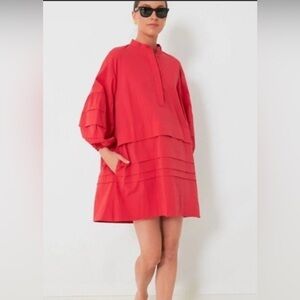 Pomander Place Tuckernut Red Chelsea Mini Dress Women’s size M